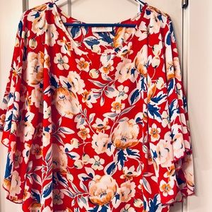 Renee C floral top